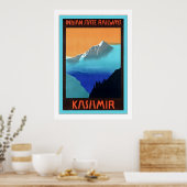 カシミール~ヴィンテージ旅行 ポスター (キッチン)