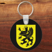 カシュビアキーチェーンの紋章 キーホルダー (正面)