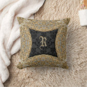 カシュミドドーブビクトリアン装飾用クッション クッション (ブランケット)