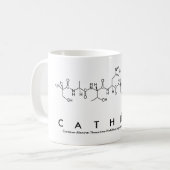 カシュリンペプチド名mug コーヒーマグカップ (正面左)