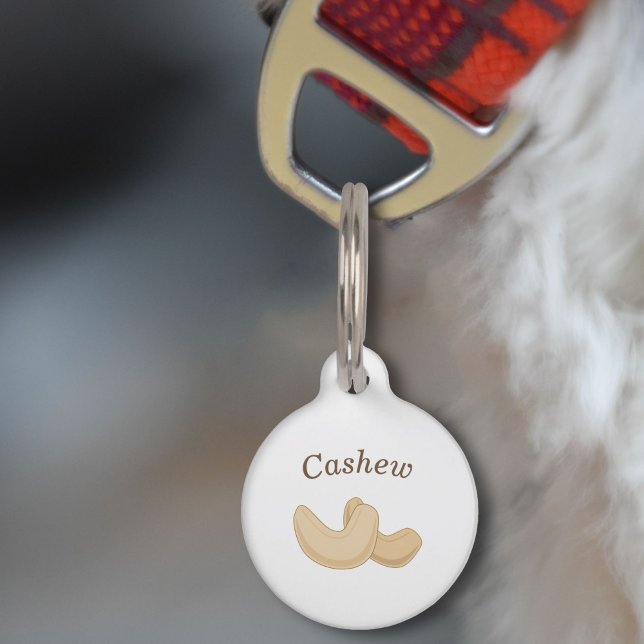 カシューーペットタグ ペット　ネームタグ (Cashew Pet Tag)