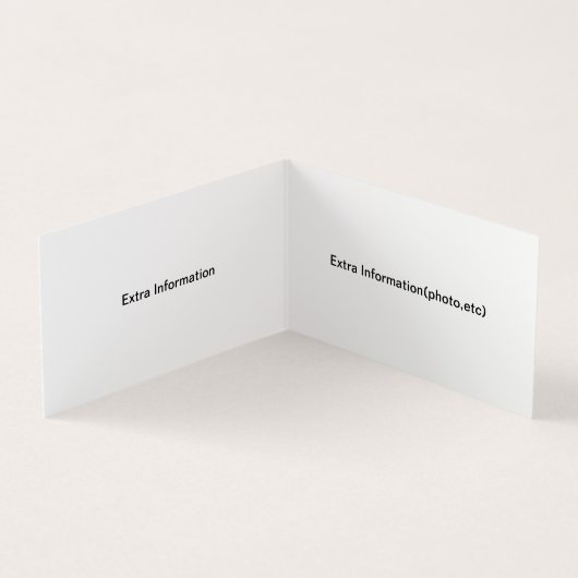 カシンプルレンダー 名刺 (内部)