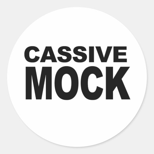 カシヴェ モック ラウンドシール (正面)