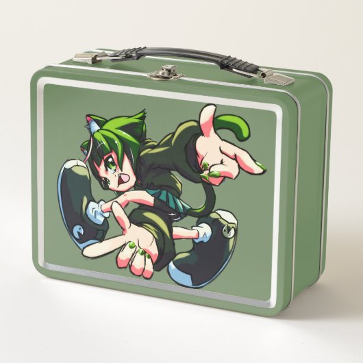 カシー弁当箱 メタルランチボックス (正面)