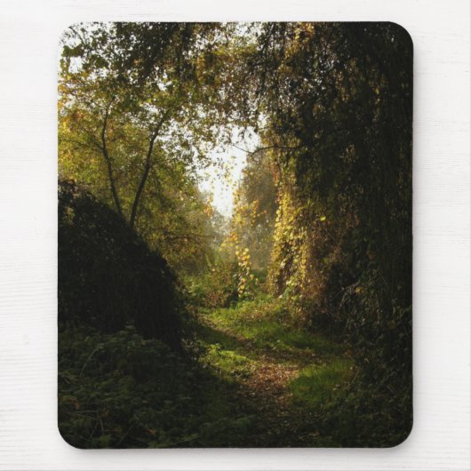 カシ果樹園の朝ライト マウスパッド (正面)