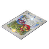 カシ王およびヒイラギ王の二重ポートレート ノートブック (左側)