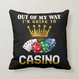 カジおもしろいノ賭博トランプのポーカージャックポットラバー クッション