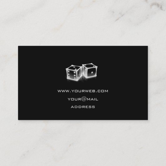 カジエレガントノ 名刺 (裏面)