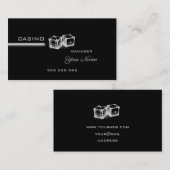 カジエレガントノ 名刺 (正面/裏面)