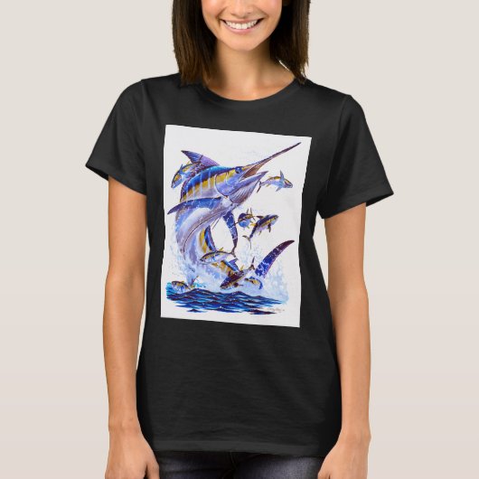 カジキとマグロ Tシャツ (正面)