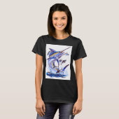 カジキとマグロ Tシャツ (正面フル)