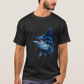カジキ - 魚 Tシャツ (正面)