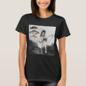 カジキ - 魚 Tシャツ (正面)