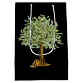 カジクールノマネーツリーパーティー ミディアムペーパーバッグ (裏面)