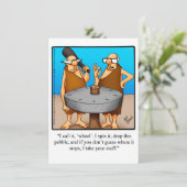 カジノおもしろいナイトパーティの招待状 招待状 (スタンド正面)