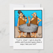 カジノおもしろいナイトパーティの招待状 招待状 (正面)