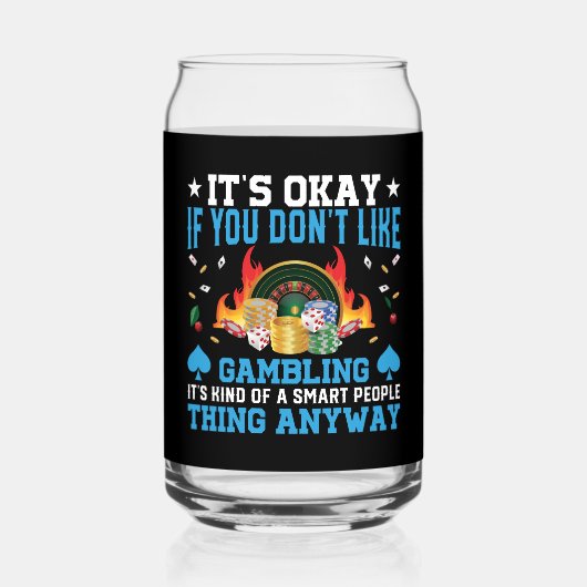 カジノおもしろいワードアート ガラス缶 (裏面)