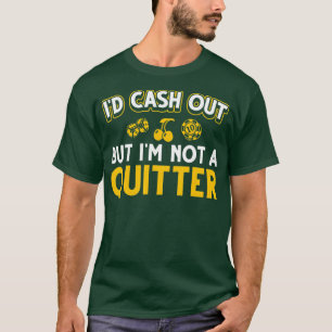 カジノおもしろい賭博ラバーアール男性へウィメンカーシ Tシャツ