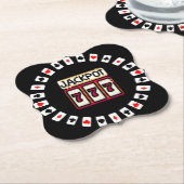 カジノがジャックポットを獲得777 ペーパーコースター (アングル)