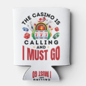 カジノが呼び出し中でギャンブラーに行かなければなおもしろいらない 缶クーラー (裏面)