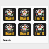 カジノが呼び出し中でギャンブラーに行かねばならない スクエアシール (シート)