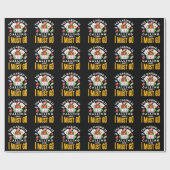 カジノが呼び出し中でギャンブラーに行かねばならない ラッピングペーパー (フラット)