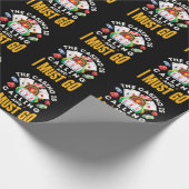 カジノが呼び出し中でギャンブラーに行かねばならない ラッピングペーパー (角)