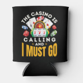 カジノが呼び出し中でギャンブラーに行かねばならない 缶クーラー (正面)