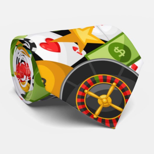カジノすごいジャックポットネックタイ ネクタイ (ロール)