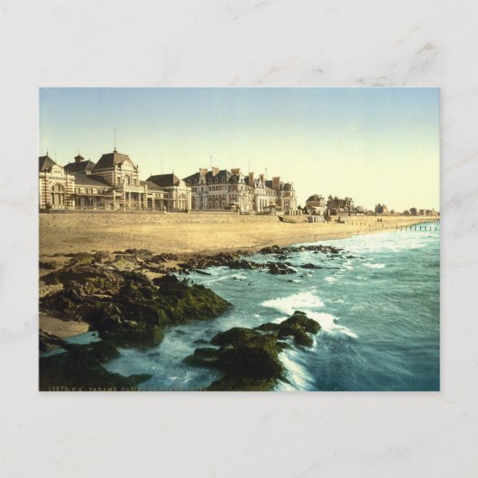 カジノとグランドホテルパラメフランス ポストカード (正面)