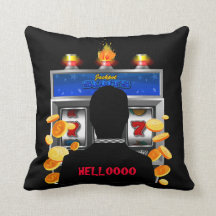 カジノのスロットマシンの賭博の大当たりの配当支出