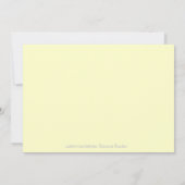 カジノのテーマの退職パーティー 招待状 (裏面)