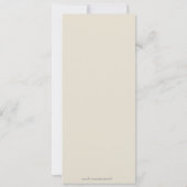 カジノの休日の招待状 招待状 (裏面)