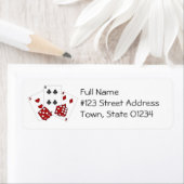 カジノの宛名ラベル ラベル (インサイチュ)