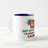 カジノの恋人 ツートーンマグカップ (正面左)