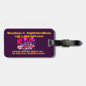 カジノの相場師の贅沢家 ラゲッジタグ (裏面横)