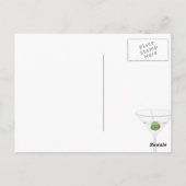 カジノの誕生日パーティー ポストカード (裏面)