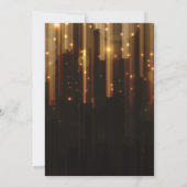 カジノの誕生日招待状 招待状 (裏面)