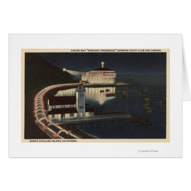 カジノの「ロマンスプロムナード」への道 (正面横)