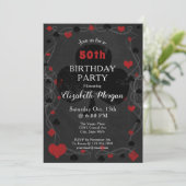 カジノまたはラスベガスの第50誕生会 招待状 (スタンド正面)