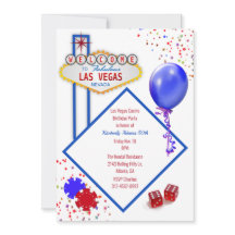 カジノをテーマにした誕生日パーティー