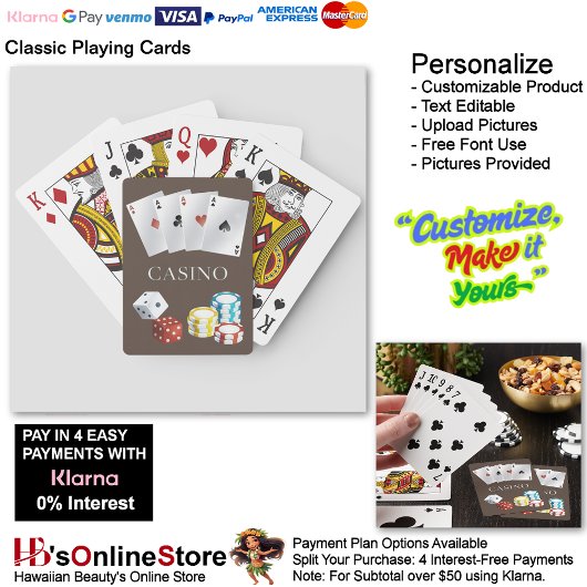 カジノエースサイコロトランプのポーカーチップトランプ7 トランプ