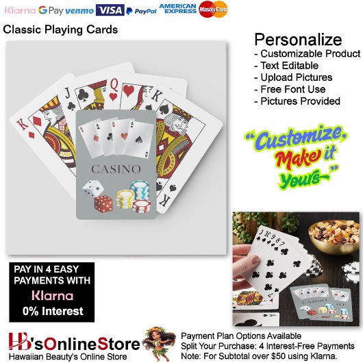 カジノエースサイコロトランプのポーカーチップトランプ8 トランプ