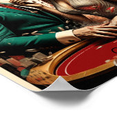 カジノカップルアールデコ ポスター (角)