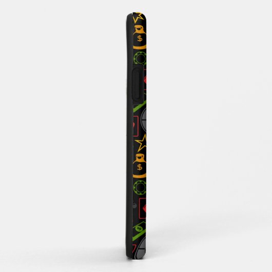 カジノカラフルアイコン Case-Mate iPhoneケース (裏面/右)