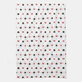 カジノカードパターン キッチンタオル (縦)