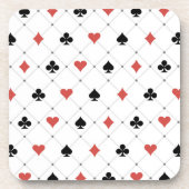 カジノカードパターン コースター (正面)