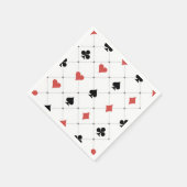 カジノカードパターン スタンダードカクテルナプキン (角)