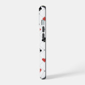 カジノカードパターン iPhone 15ケース (左側面)