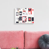 カジノカード キャンバスプリント (インサイチュ (リビング))